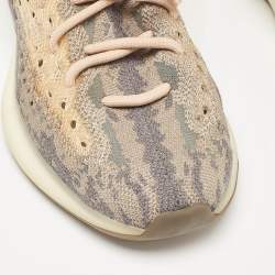 Pre Owned Yeezy x Adidas Multicolor Knit Fabric Boost 380 Mist Sneakers Size 42 2/3