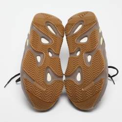 Pre Owned Yeezy x Adidas Multicolor Suede and Mesh Boost 700 Mauve Sneakers Size 42 2/3