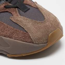 Pre Owned Yeezy x Adidas Multicolor Suede and Mesh Boost 700 Mauve Sneakers Size 42 2/3