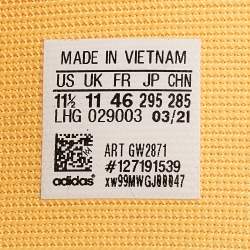 Pre Owned Yeezy x Adidas Purple Mesh Boost 350 V2 Mono Mist Sneakers Size 46