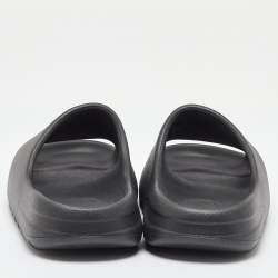 Yeezy x Adidas Black Rubber Slide Sandals 42