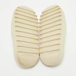 Yeezy x Adidas Cream Rubber Bone Slides Size 44