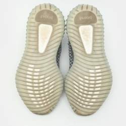 Yeezy x Adidas Multicolor Knit Fabric Boost 350 V2 'Ash Blue' Low Top Sneakers Size 40 2/3