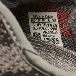 Yeezy x Adidas Grey Knit Fabric Boost 350 V2 Beluga Sneakers Size 37 1/3
