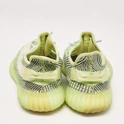 Yeezy x Adidas Green Knit Fabric Boost 350 V2 Yeezreel (Non-Reflective) Sneakers Size 43 1/3
