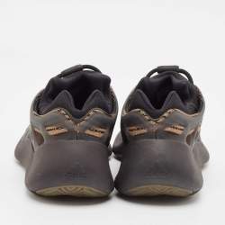 Yeezy x Adidas Brown/Black Knit Fabric and Rubber 700 V3 Clay Brown Sneakers Size 43 1/3