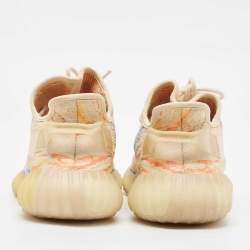 Pre Owned Yeezy Multicolor Knit Fabric Boost 350 V2 MX Oat Sneakers Size 43 1/3