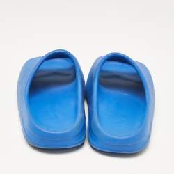 Yeezy x Adidas Blue Rubber Azure Slides Size 44.5