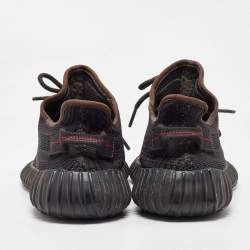 Yeezy x Adidas Black Knit Fabric Boost 350 V2 Sneakers Size 40 2/3