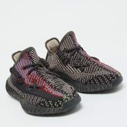 Yeezy x Adidas Multicolor Knit Fabric Boost 350 V2 Yecheil Sneakers Size 39 1/3