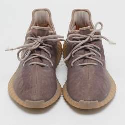 Yeezy x Adidas Mauve Purple Mesh Boost 350 V2 Mono Mist Sneakers Size 44