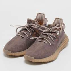 Yeezy x Adidas Mauve Purple Mesh Boost 350 V2 Mono Mist Sneakers Size 44