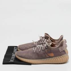 Yeezy x Adidas Mauve Purple Mesh Boost 350 V2 Mono Mist Sneakers Size 44