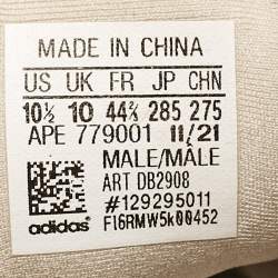 Yeezy x Adidas Grey Suede and Mesh Yeezy 500 Lace Up Sneakers Size 44 /3