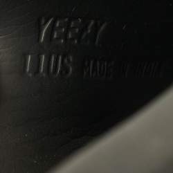 Yeezy x Adidas Black Rubber Onyx Slides Size 46