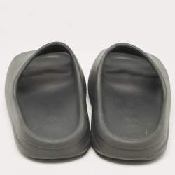 Yeezy x Adidas Black Rubber Onyx Slides Size 46