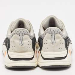 Pre Owned Yeezy x adidas Multicolor Mesh And Suede Boost 700 Wave Runner Sneakers Size 44 2/3