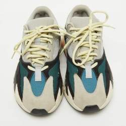 Yeezy x Adidas Multicolor Mesh and Leather Yeezy 700 Wave Runner Sneakers Size 39 1/3