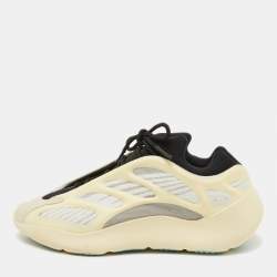 Yeezy x Adidas Cream/Black Rubber and Mesh Yeezy 700 V3 Azael Sneakers Size 44 2/3
