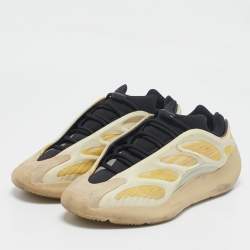 Yeezy x Adidas Multicolor Mesh and Rubber 700 V3 Safflower Sneakers Size 46