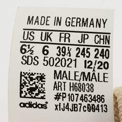 Yeezy x Adidas Off White Knit Fabric 450 Cloud White Sneakers Size 39 1/3