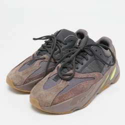Yeezy x Adidas Multicolor Suede and Mesh Boost 700 V2 Mauve Sneakers Size 40 2/3