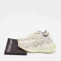 Yeezy x Adidas Multicolor Knit Fabric Boost 380 Alien Blue Sneakers Size 39 1/3