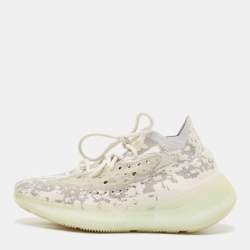Yeezy x Adidas Multicolor Knit Fabric Boost 380 Alien Blue Sneakers Size 39 1/3