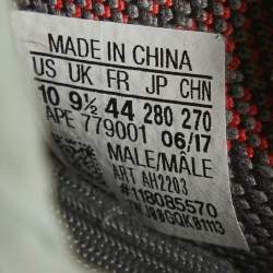 Yeezy x Adidas Grey Knit Fabric Boost 350 V2 Beluga 2.0 Sneakers Size 44