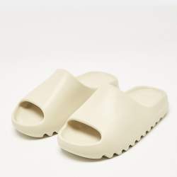 Yeezy x Adidas Beige Rubber Bone Slides Size 42