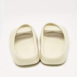 Yeezy x Adidas Beige Rubber Bone Slides Size 42