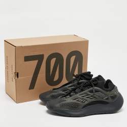 Yeezy x Adidas Black Mesh 700 V3 Alvah Sneakers Size 46 2/3