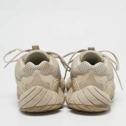 Yeezy x Adidas Grey Mesh And Suede 500 Salt Sneakers Size 43 2/3