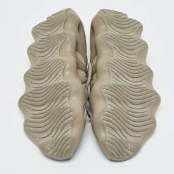 Yeezy x Adidas Grey Stretch Knit Fabric Yeezy 450 Stone Flax Sneakers Size 42 2/3