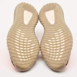 Pre Owned Yeezy x Adidas Grey Knit Fabric Boost 350 V2 Israfil Sneakers Size 43 1/3