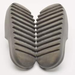 Yeezy x Adidas Grey Rubber Onyx Slides Size 44.5