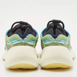 Yeezy x Adidas Blue/White Knit Fabric 700 V3 Arzareth Sneakers Size 43 1/3