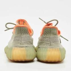 Yeezy x Adidas Green Knit Fabric Boost 350 V2 Desert Sage Sneakers Size 43 1/3