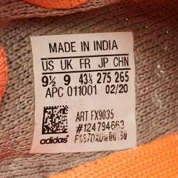 Yeezy x Adidas Green Knit Fabric Boost 350 V2 Desert Sage Sneakers Size 43 1/3
