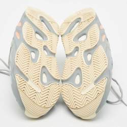 Yeezy x Adidas Grey/Blue Suede and Mesh Boost 700 Inertia Sneakers Size 44