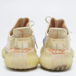 Yeezy x Adidas Multicolor Knit Fabric Boost 350 V2 MX Oat Sneakers Size 40 2/3