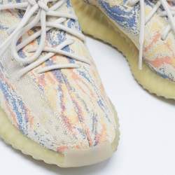 Yeezy x Adidas Multicolor Knit Fabric Boost 350 V2 MX Oat Sneakers Size 40 2/3