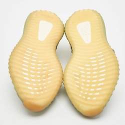 Yeezy x Adidas Green/Grey Knit Fabric Boost 350 V2 Desert Sage Sneakers Size 44 2/3