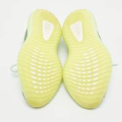Yeezy x Adidas Neon Green Knit Fabric Boost 350 V2 Yeezreel (Reflective) Sneakers Size 36