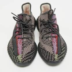 Yeezy x Adidas Multicolor Knit Fabric Boost 350 V2 Yecheil (Non-Reflective) Sneakers Size 46 2/3