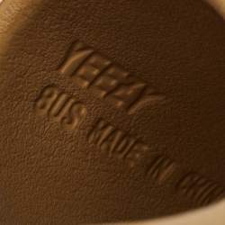Yeezy x Adidas Brown Rubber Ochre Slides Size 42