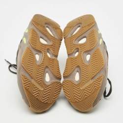 Pre Owned Yeezy x Adidas Multicolor Suede and Mesh Boost 700 Mauve Sneakers Size 44