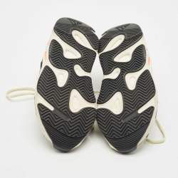 Pre Owned حذاء رياضي ييزي x أديداس بوست 700 شبك وسويدي متعدد الألوان وييف رنر مقاس 44 2/3