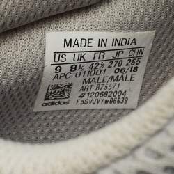 Pre Owned حذاء رياضي ييزي x أديداس بوست 700 شبك وسويدي متعدد الألوان وييف رنر مقاس 44 2/3