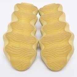 Pre Owned Yeezy x Adidas Yellow Knit Fabric 450 Resin Sneakers Size 40 2/3